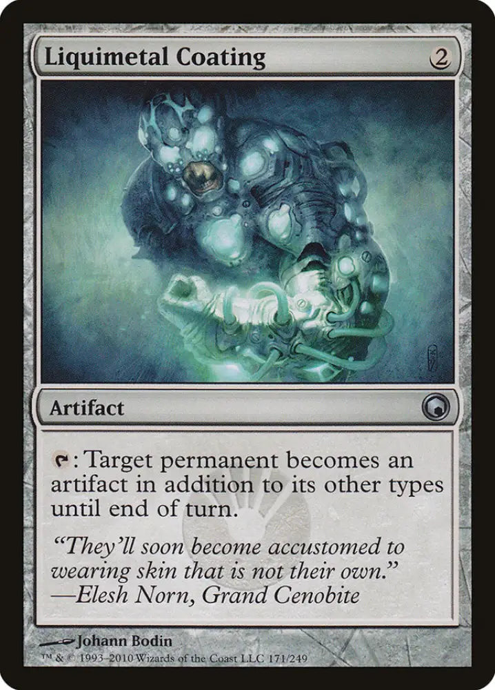 Liquimetal Coating [Scars of Mirrodin] - MTG Single
