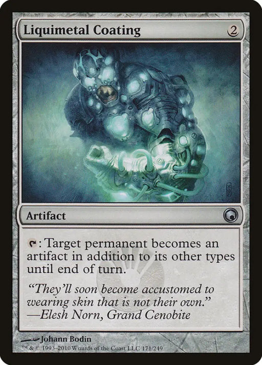 Liquimetal Coating [Scars of Mirrodin] - MTG Single