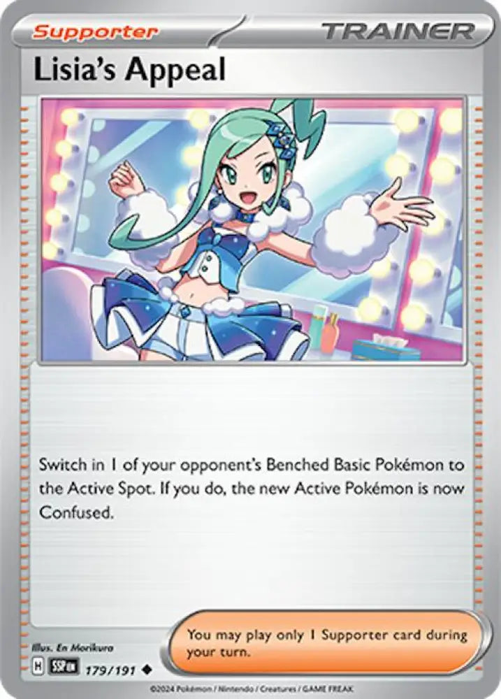 Lisia’s Appeal (179/191) [Scarlet & Violet: Surging Sparks] - Pokemon Single