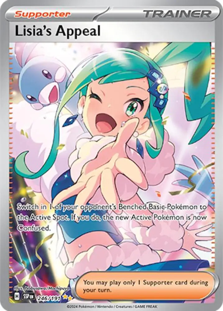 Lisia’s Appeal (246/191) [Scarlet & Violet: Surging Sparks] - Pokemon Single