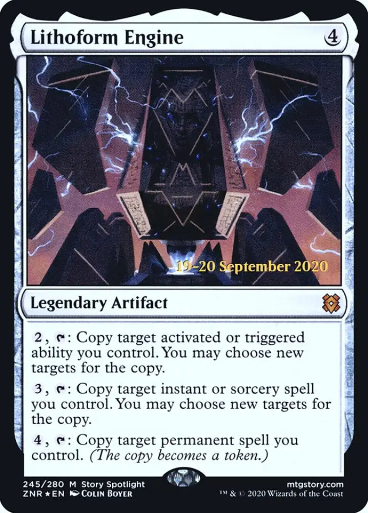 Lithoform Engine [Zendikar Rising Prerelease Promos] - MTG Single