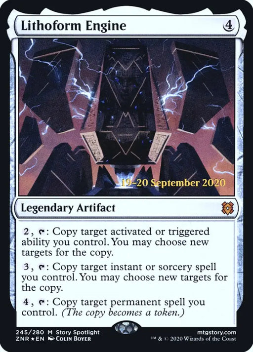 Lithoform Engine [Zendikar Rising Prerelease Promos] - MTG Single