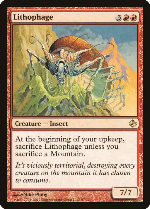 Lithophage [Duel Decks: Venser vs. Koth] - MTG Single