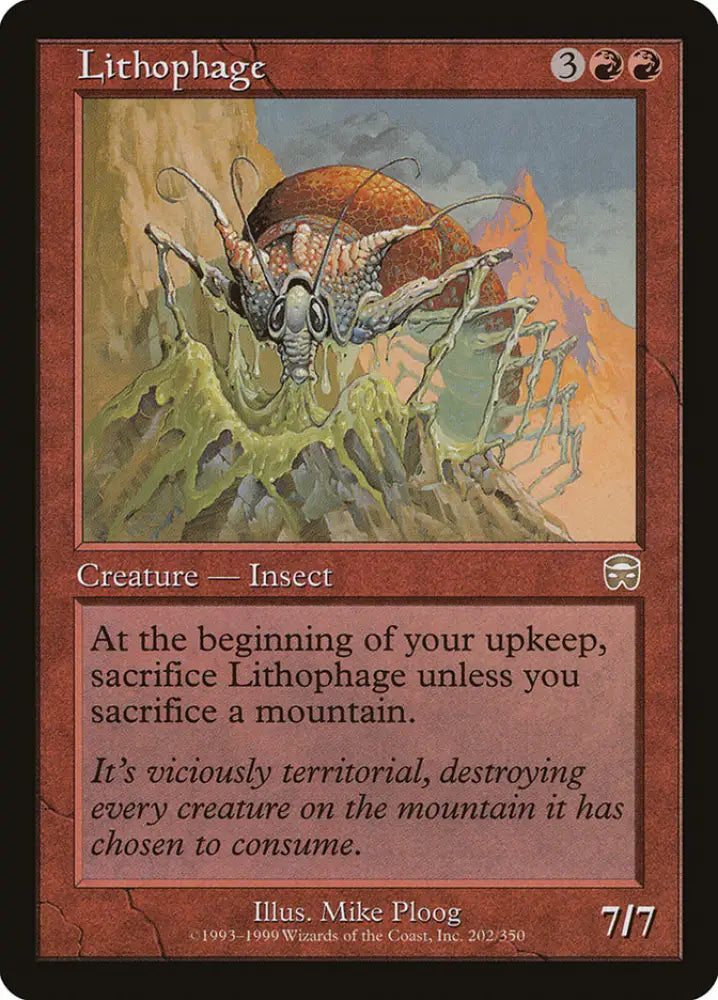 Lithophage [Mercadian Masques] - MTG Single