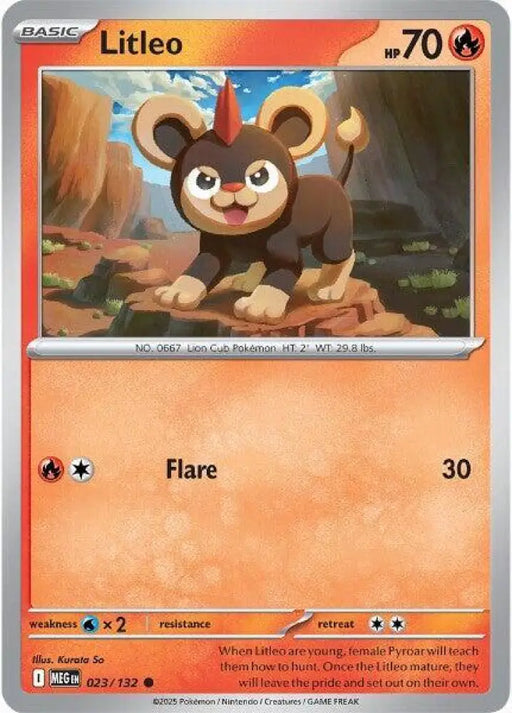 Litleo - 023/132 [ME01: Mega Evolution]
