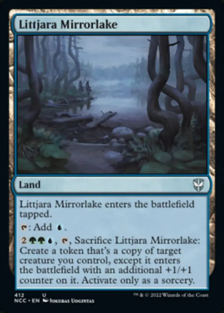 Littjara Mirrorlake [Streets of New Capenna Commander] - MTG Single
