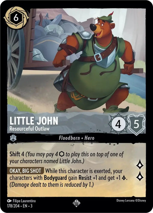 Little John - Resourceful Outlaw (178/204) [Into the Inklands] - Lorcana Single