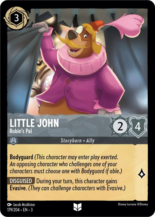 Little John - Robin’s Pal (179/204) [Into the Inklands] - Lorcana Single
