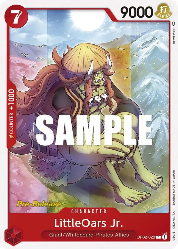 LittleOars Jr. (OP02-020) [Paramount War Pre-Release Cards]