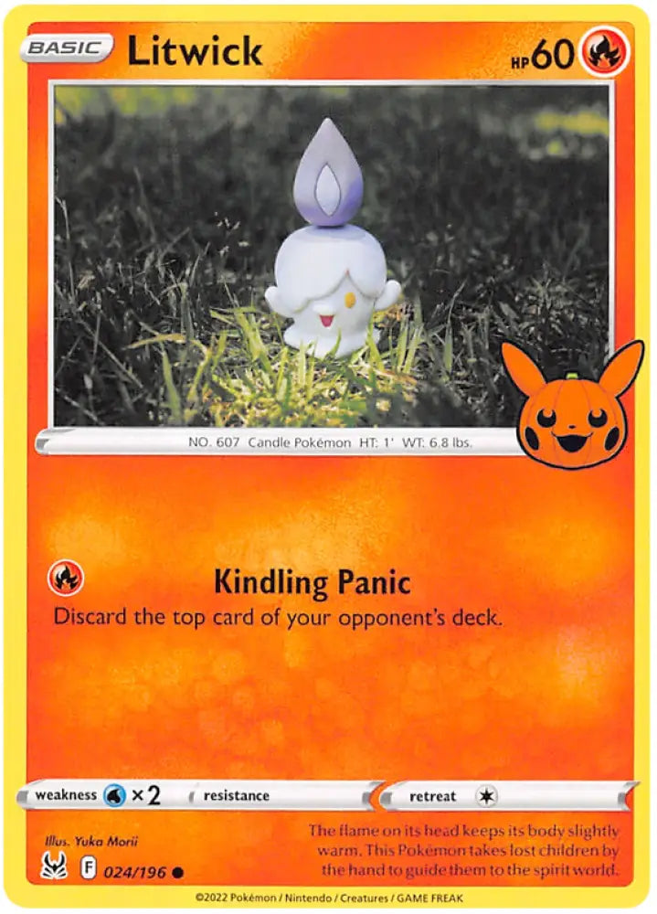 Litwick (024/196) [Trick or Trade 2023] - Pokemon Single