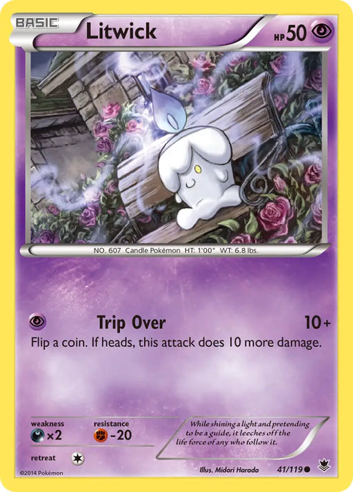 Litwick (41/119) [XY: Phantom Forces] - Pokemon Single