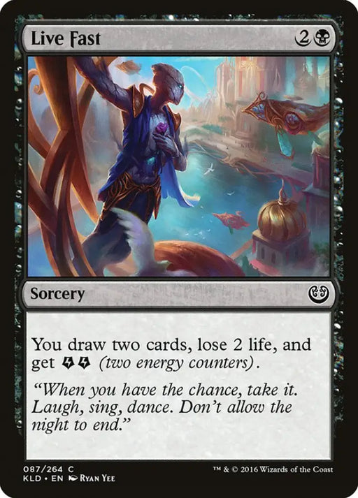 Live Fast [Kaladesh] - MTG Single