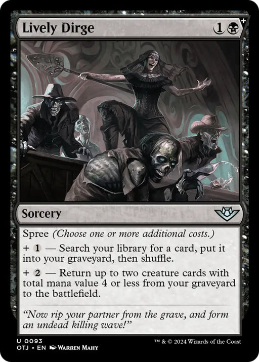 Lively Dirge [Outlaws of Thunder Junction] - MTG Single