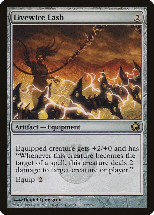 Livewire Lash [Scars of Mirrodin] - MTG Single