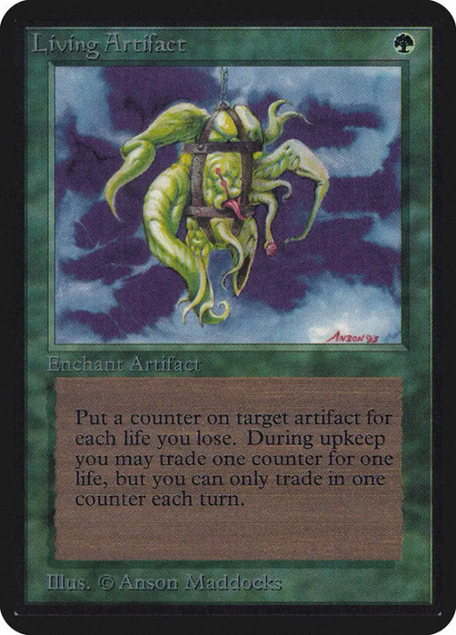 Living Artifact [Alpha Edition] - MTG Single