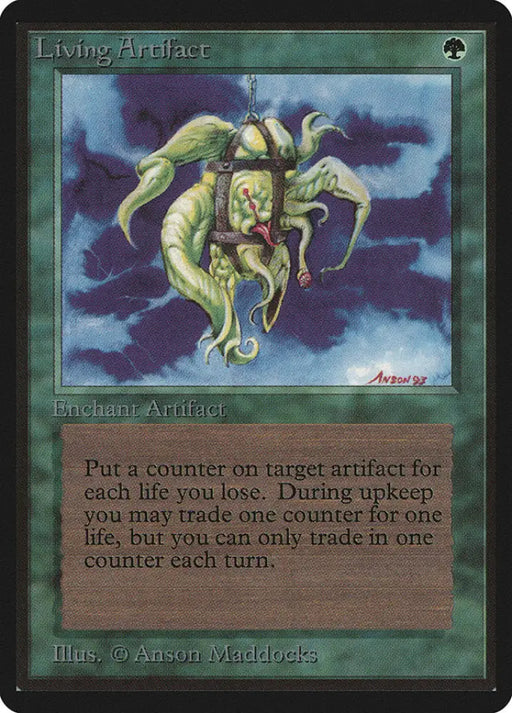 Living Artifact [Beta Edition] - MTG Single