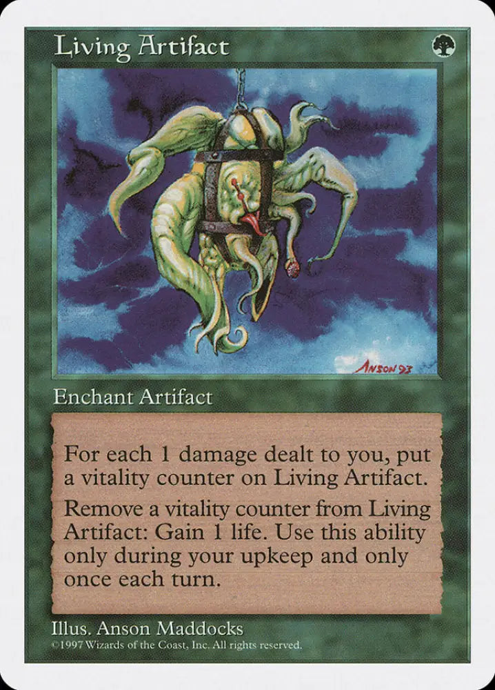 Living Artifact [Fifth Edition] - MTG Single