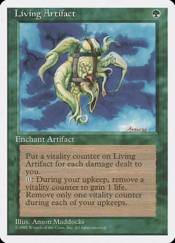 Living Artifact [Fourth Edition] - MTG Single
