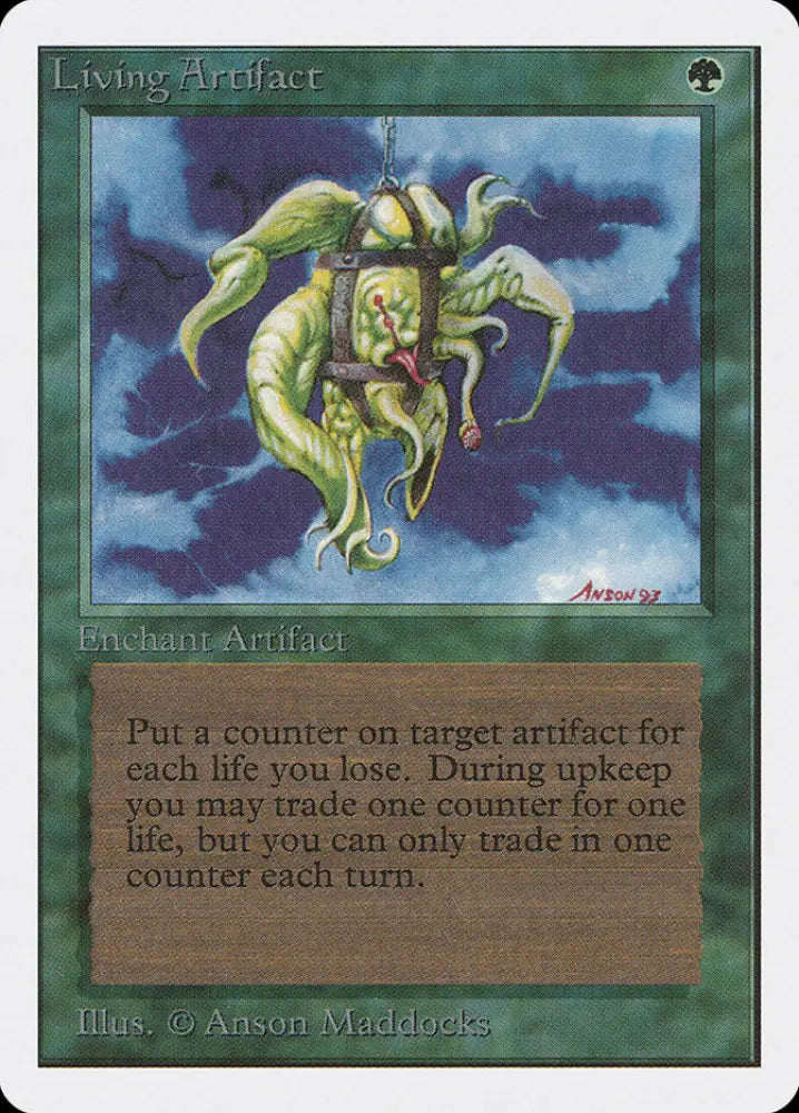 Living Artifact [Unlimited Edition] - MTG Single