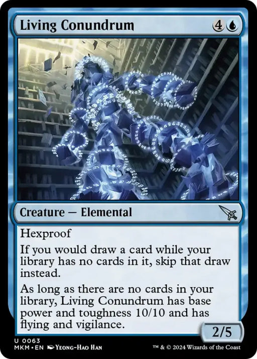 Living Conundrum [Murders at Karlov Manor] - MTG Single