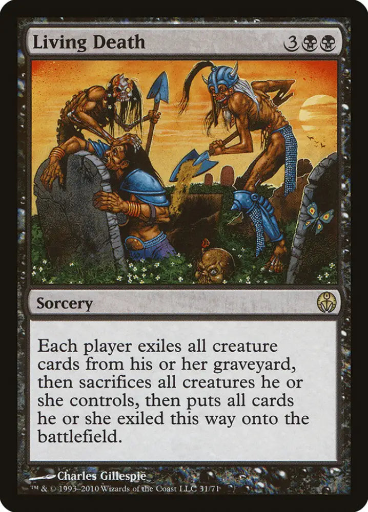 Living Death [Duel Decks: Phyrexia vs. the Coalition] - MTG Single