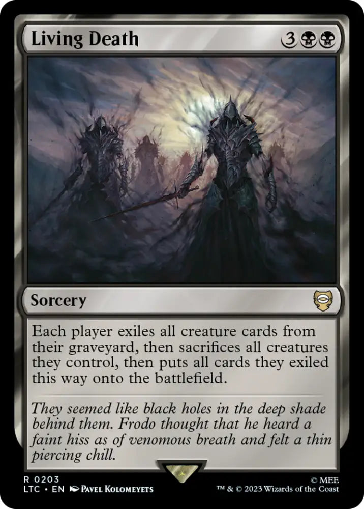 Living Death [The Lord of the Rings: Tales of Middle-Earth Commander] - MTG Single