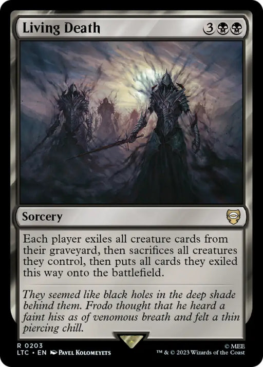 Living Death [The Lord of the Rings: Tales of Middle-Earth Commander] - MTG Single