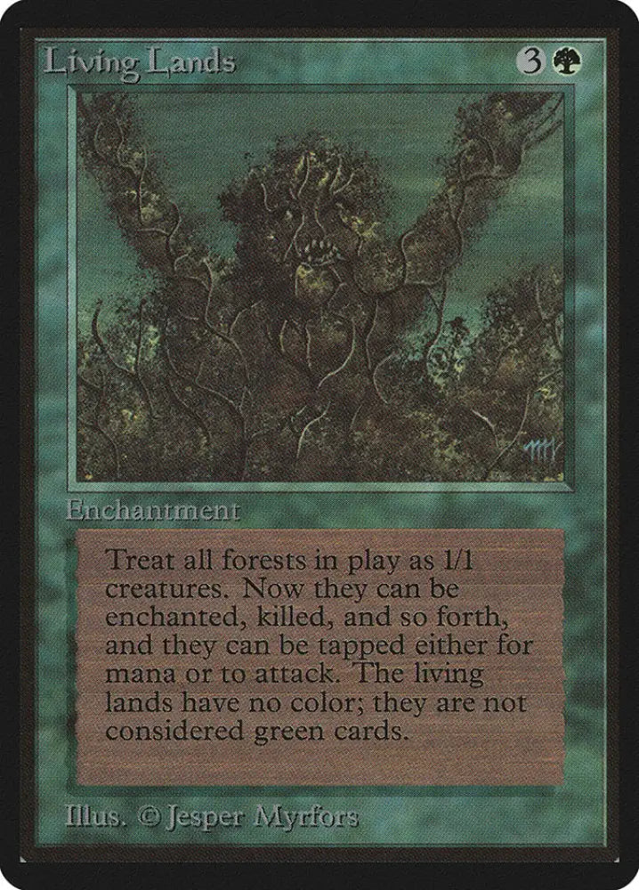 Living Lands [Beta Edition] - MTG Single