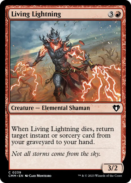 Living Lightning [Commander Masters] - MTG Single