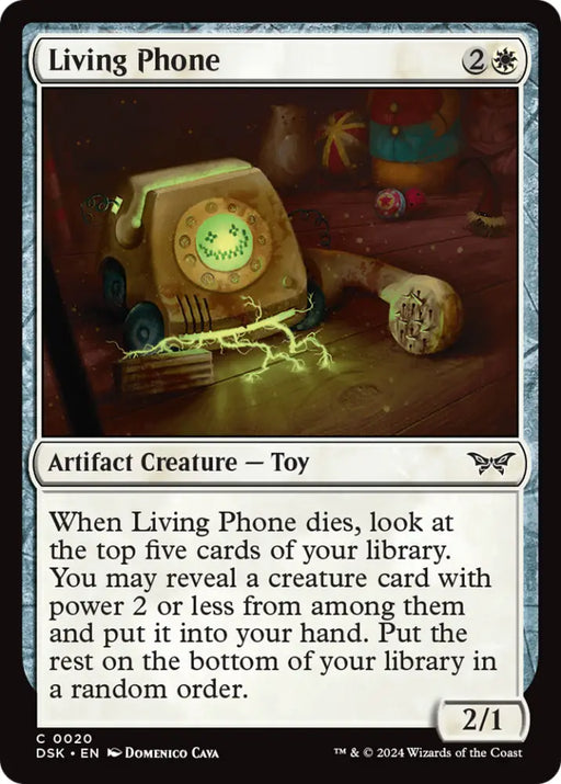 Living Phone [Duskmourn: House of Horror] - MTG Single