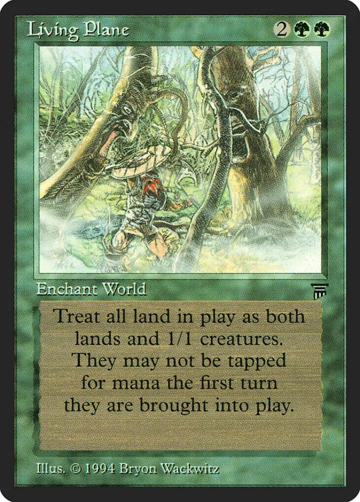 Living Plane [Legends] - MTG Single