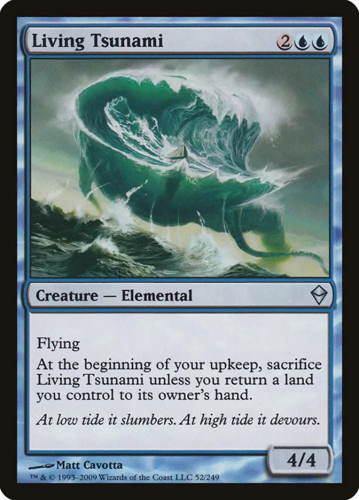 Living Tsunami [Zendikar] - MTG Single
