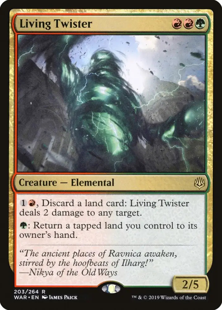 Living Twister [War of the Spark] - MTG Single