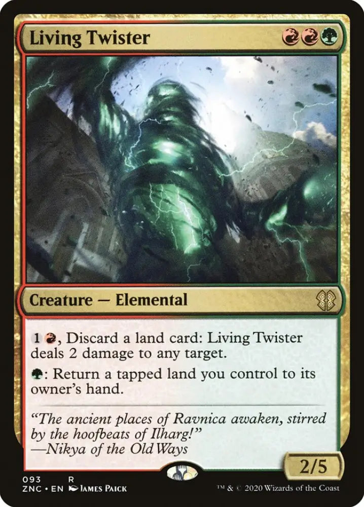 Living Twister [Zendikar Rising Commander] - MTG Single