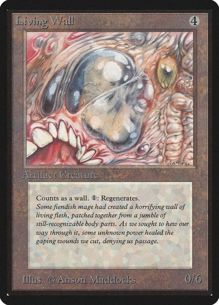 Living Wall [Beta Edition] - MTG Single