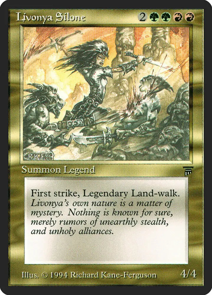 Livonya Silone [Legends] - MTG Single