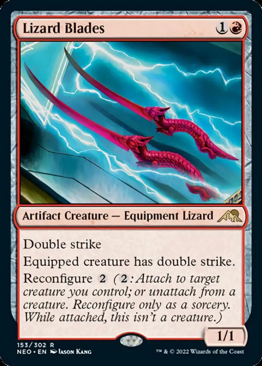 Lizard Blades [Kamigawa: Neon Dynasty] - MTG Single