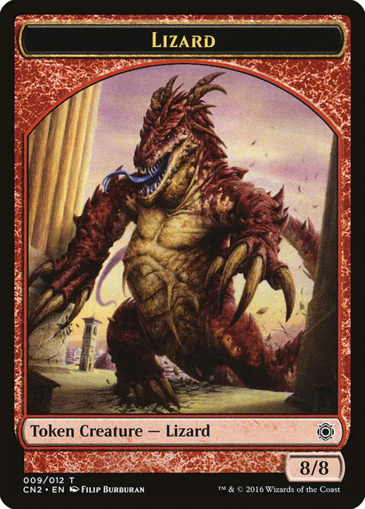 Lizard Token [Conspiracy: Take the Crown Tokens] - MTG Single