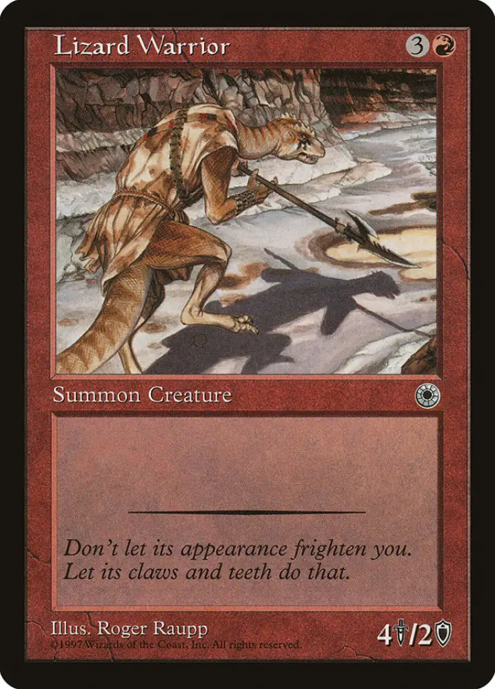 Lizard Warrior [Portal] - MTG Single