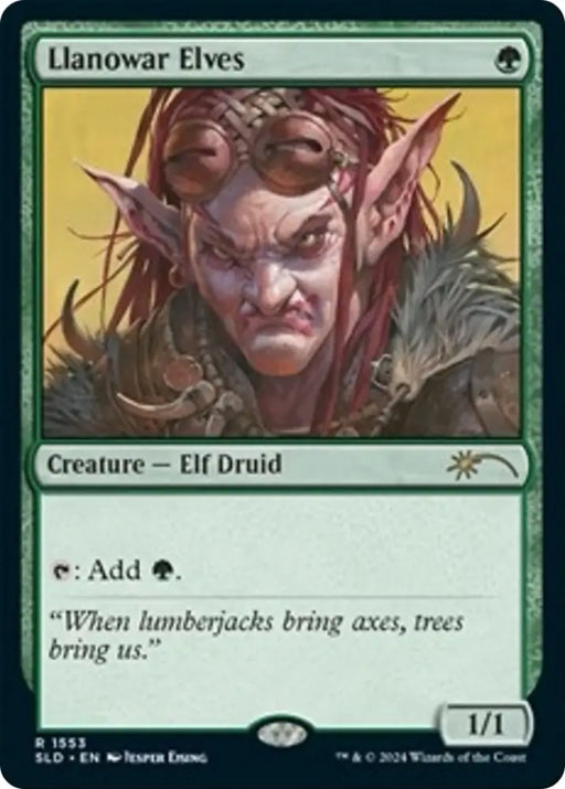 Llanowar Elves (1553) [Secret Lair Drop Series] - MTG Single