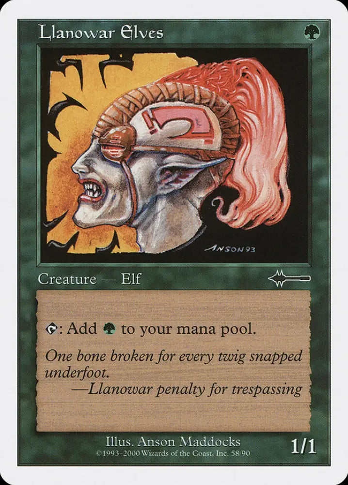 Llanowar Elves [Beatdown] - MTG Single