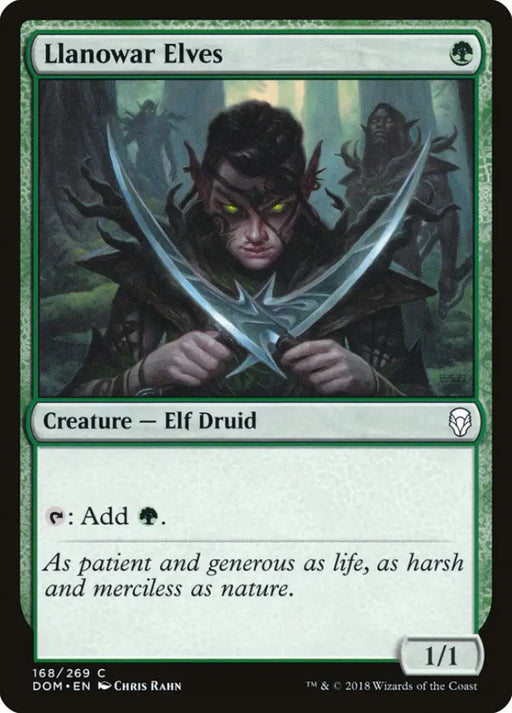 Llanowar Elves [Dominaria] - MTG Single