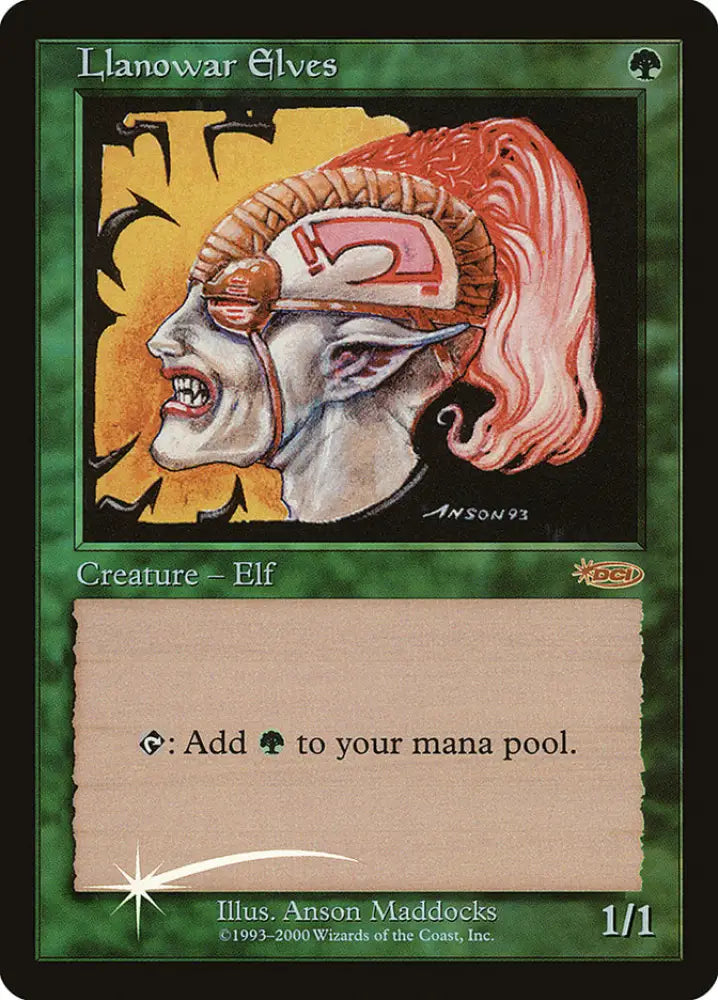 Llanowar Elves [Friday Night Magic 2000] - MTG Single