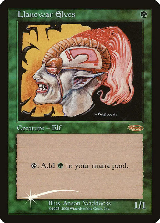 Llanowar Elves [Friday Night Magic 2000] - MTG Single
