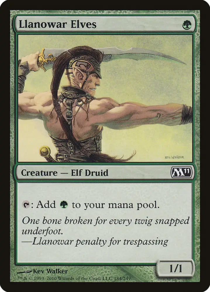 Llanowar Elves [Magic 2011] - MTG Single