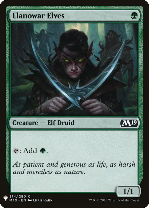 Llanowar Elves [Mystery Booster] - MTG Single