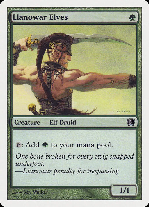 Llanowar Elves [Ninth Edition] - MTG Single