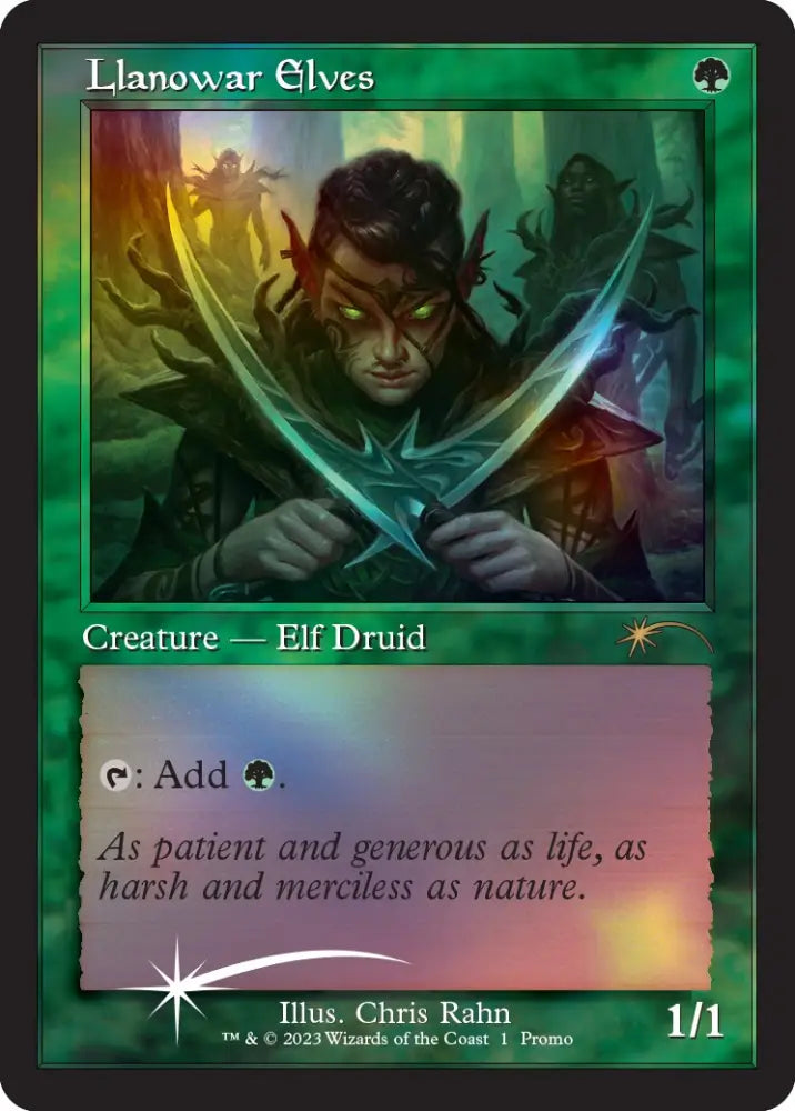Llanowar Elves (Retro) [Media Promos] - MTG Single