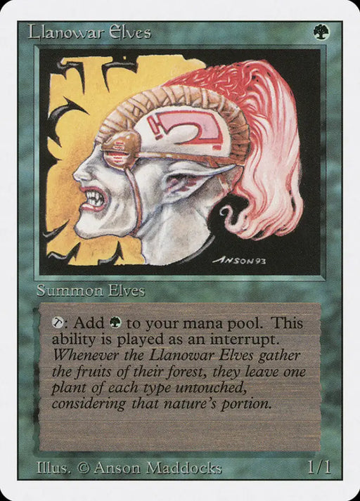 Llanowar Elves [Revised Edition] - MTG Single
