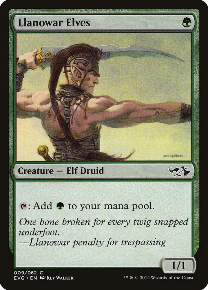 Llanowar Elves (Elves vs. Goblins) [Duel Decks Anthology] - MTG Single